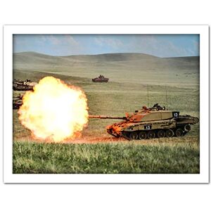Fine Art Prints Webster Military UK Challenger Tanks Royal Welsh Photo Artwork Framed Wall Art Print 18X24 Inch Fine Art Prints Webster Military UK Challenger Tanks Royal Welsh Photo Artwork Framed Wall Art Print 18X24 Inch