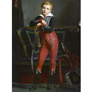 Artery8 Dubois-Drahonet Portrait Achille Deban De Laborde Painting Unframed Wall Art Print Poster Home Decor Premium Artery8 Dubois-Drahonet Portrait Achille Deban De Laborde Painting Unframed Wall Art Print Poster Home Decor Premium