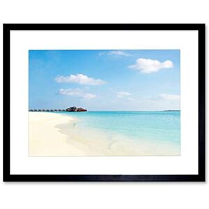 Wee Blue Coo Tropical Beach Caribbean Seaside Photo Framed Wall Art Print Wee Blue Coo Tropical Beach Caribbean Seaside Photo Framed Wall Art Print