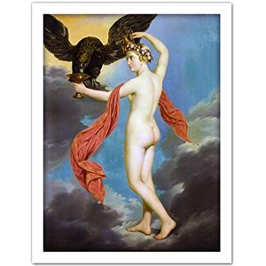 Artery8 Diez Hebe With Jupiter As Eagle Mythology Painting Artwork Framed Wall Art Print 18X24 Inch Artery8 Diez Hebe With Jupiter As Eagle Mythology Painting Artwork Framed Wall Art Print 18X24 Inch