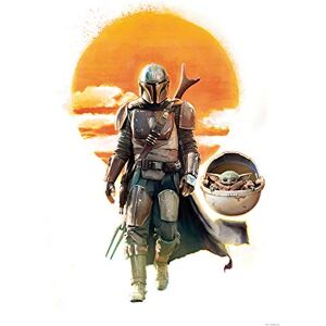 Komar Star Wars Wall Picture Mandalorian The Child Family Trip Decoration, Poster, Art Print Size 30 x 40 cm WB-SW-007-30x40, Colourful Komar Star Wars Wall Picture Mandalorian The Child Family Trip Decoration, Poster, Art Print Size 30 x 40 cm WB-SW-007-30x40, Colourful