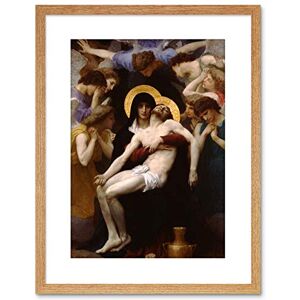 Wee Blue Coo PAINTING BOUGUEREAU PIETA PITY FRAMED PICTURE ART PRINT F97X9138 Wee Blue Coo PAINTING BOUGUEREAU PIETA PITY FRAMED PICTURE ART PRINT F97X9138