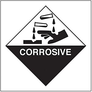 VSafety V Safety Hazard diamond – Corrosive-200x200mm-Magnetic Safety Sign VSafety V Safety Hazard diamond – Corrosive-200x200mm-Magnetic Safety Sign