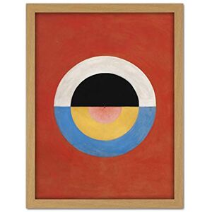 Wee Blue Coo Hilma Af Klint Svanen Abstract Circles Artwork Framed Wall Art Print 18X24 Inch Wee Blue Coo Hilma Af Klint Svanen Abstract Circles Artwork Framed Wall Art Print 18X24 Inch