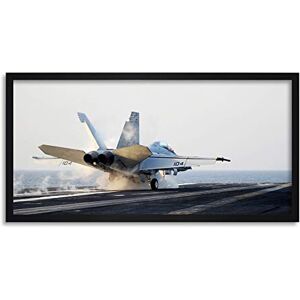 Fine Art Prints Military USA Navy FA-18F Super Hornet Aircraft Jet Photo Framed Wall Art Print Long 25X12 Inch Fine Art Prints Military USA Navy FA-18F Super Hornet Aircraft Jet Photo Framed Wall Art Print Long 25X12 Inch