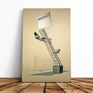 Big Box Art El Lissitzky Lenin Tribune Sketch Canvas Print Gallery Wrapped 30mm Frame Wall Art 20x14 inches Ready to Hang Modern Picture Living Room Bedroom Lounge Office Big Box Art El Lissitzky Lenin Tribune Sketch Canvas Print Gallery Wrapped 30mm Frame Wall Art 20x14 inches Ready to Hang Modern Picture Living Room Bedroom Lounge Office