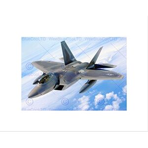 Wee Blue Coo MILITARY AIR PLANE BOMBER FIGHTER JET FLY F-22 RAPTOR FRAMED ART PRINT B12X7770 Wee Blue Coo MILITARY AIR PLANE BOMBER FIGHTER JET FLY F-22 RAPTOR FRAMED ART PRINT B12X7770