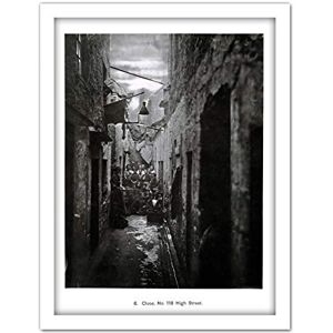 Artery8 Annan Slums 118 High Street Glasgow Scotland Photo Artwork Framed Wall Art Print 18X24 Inch Artery8 Annan Slums 118 High Street Glasgow Scotland Photo Artwork Framed Wall Art Print 18X24 Inch