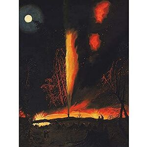 Fine Art Prints James Hamilton Burning Oil Well At Night Kunstdruck Leinwand Premium Wanddekoration Poster Wandbild Fine Art Prints James Hamilton Burning Oil Well At Night Kunstdruck Leinwand Premium Wanddekoration Poster Wandbild