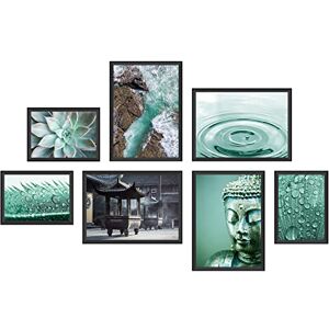 WCB Premium Poster Set - Meditation Yoga 7 - Posters WCB Premium Poster Set - Meditation Yoga 7 - Posters