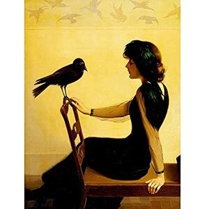Artery8 Harry Willson Watrous The Chatterers 1913 Painting Unframed Wall Art Print Poster Home Decor Premium Artery8 Harry Willson Watrous The Chatterers 1913 Painting Unframed Wall Art Print Poster Home Decor Premium