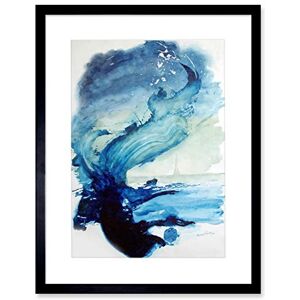 Wee Blue Coo Eduard Tomek Sea Abstract Artwork Framed Wall Art Print 12X16 Inch Wee Blue Coo Eduard Tomek Sea Abstract Artwork Framed Wall Art Print 12X16 Inch