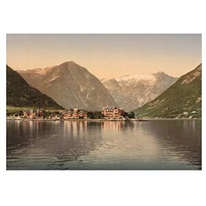 Wee Blue Coo Photo Balholm Balestrand Fjord Sognefjord Norway Wall Art Print Wee Blue Coo Photo Balholm Balestrand Fjord Sognefjord Norway Wall Art Print