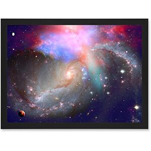Artery8 Spiral Galaxy Deep Space Stars Nebula Cosmos Artwork Framed Wall Art Print A4 Artery8 Spiral Galaxy Deep Space Stars Nebula Cosmos Artwork Framed Wall Art Print A4