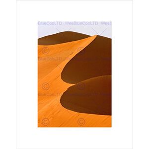 Wee Blue Coo Dubai Dune Desert Sand Orange Art Picture Wall Art Print Wee Blue Coo Dubai Dune Desert Sand Orange Art Picture Wall Art Print