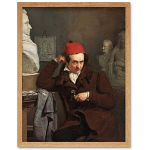 Artery8 Van Beveren Portrait Of Louis Royer Painting Art Print Framed Poster Wall Decor 12x16 inch Artery8 Van Beveren Portrait Of Louis Royer Painting Art Print Framed Poster Wall Decor 12x16 inch