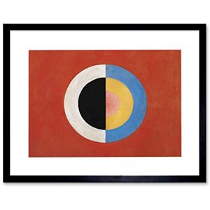 Wee Blue Coo Hilma Af Klint Svanen Abstract Circles Painting Framed Wall Art Print Wee Blue Coo Hilma Af Klint Svanen Abstract Circles Painting Framed Wall Art Print