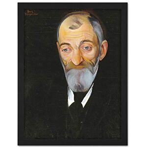 Fine Art Prints Grigoriev Portrait Lev Shestov Painting Large Framed Art Print Poster Wall Decor 18x24 in Fine Art Prints Grigoriev Portrait Lev Shestov Painting Large Framed Art Print Poster Wall Decor 18x24 in