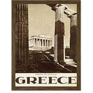 Wee Blue Coo Travel Tourism Athens Greece Parthenon Acropolis Ancient Column Large Framed Art Print Poster Wall Decor 18x24 inch Wee Blue Coo Travel Tourism Athens Greece Parthenon Acropolis Ancient Column Large Framed Art Print Poster Wall Decor 18x24 inch