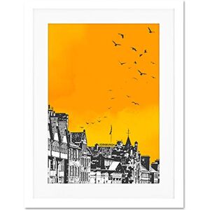 Wee Blue Coo Scottish Rooftop Birds Edinburgh Skyline Large Art Print Poster Wall Decor 18x24 inch Supplied Ready To Hang With Included Mount Brackets Wee Blue Coo Scottish Rooftop Birds Edinburgh Skyline Large Art Print Poster Wall Decor 18x24 inch Supplied Ready To Hang With Included Mount Brackets