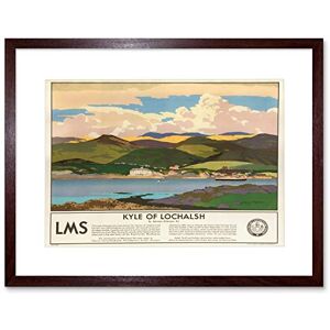 Wee Blue Coo Travel Coast Kyle Lochalsh Lms Ship Cruise Scotland Framed Wall Art Print Wee Blue Coo Travel Coast Kyle Lochalsh Lms Ship Cruise Scotland Framed Wall Art Print