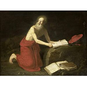 Artery8 Gerrit De Haen St Jerome Religious Painting Large Wall Art Poster Print Thick Paper 18X24 Inch Artery8 Gerrit De Haen St Jerome Religious Painting Large Wall Art Poster Print Thick Paper 18X24 Inch