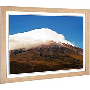 Big Box Art Framed Print of Landscape Cotopaxi Ecuador Mountain Design Wall Art Picture Home Decor for Kitchen, Living Room, Bedroom, Hallway, Oak, A2 / 24.5x18 Inch / 62x45cm Big Box Art Framed Print of Landscape Cotopaxi Ecuador Mountain Design Wall Art Picture Home Decor for Kitchen, Living Room, Bedroom, Hallway, Oak, A2 / 24.5x18 Inch / 62x45cm