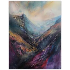 Artery8 Cadair Idris Welsh Mountain Painting Iconic Wales Living Room Large Wall Art Poster Print Thick Paper 18X24 Inch Artery8 Cadair Idris Welsh Mountain Painting Iconic Wales Living Room Large Wall Art Poster Print Thick Paper 18X24 Inch