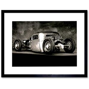 Wee Blue Coo Sport Car Photo Classic Hot Rod Cool Framed Art Print Picture F12X1100 Wee Blue Coo Sport Car Photo Classic Hot Rod Cool Framed Art Print Picture F12X1100
