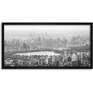 Artery8 Warby New York City Central Park From Air Photo Framed Wall Art Print Long 25X12 Inch Artery8 Warby New York City Central Park From Air Photo Framed Wall Art Print Long 25X12 Inch