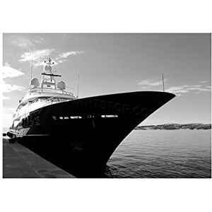 Wee Blue Coo Photo Nautical Maritime Boat Ship Harbour Sea B&W Wall Art Print Wee Blue Coo Photo Nautical Maritime Boat Ship Harbour Sea B&W Wall Art Print