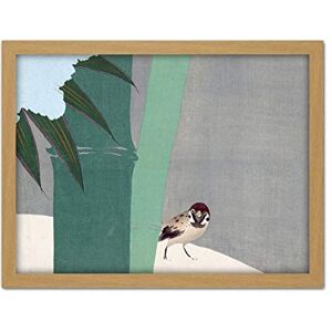 Artery8 Kamisaka Sekka Bamboo Snow Bird Japanese Painting Artwork Framed Wall Art Print 18X24 Inch Artery8 Kamisaka Sekka Bamboo Snow Bird Japanese Painting Artwork Framed Wall Art Print 18X24 Inch
