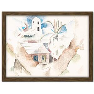 Fine Art Prints Demuth Bermuda No1 Tree House Painting Large Framed Art Print Poster Wall Decor 18x24 in Fine Art Prints Demuth Bermuda No1 Tree House Painting Large Framed Art Print Poster Wall Decor 18x24 in
