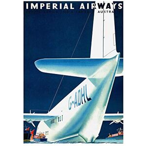 Wee Blue Coo Airways Airplane Aeroplane Australia Frame Wooden Framed Picture Wall Art Print Wee Blue Coo Airways Airplane Aeroplane Australia Frame Wooden Framed Picture Wall Art Print