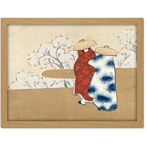 Artery8 Kamisaka Sekka Lente Women Walking Japanese Painting Artwork Framed Wall Art Print 18X24 Inch Artery8 Kamisaka Sekka Lente Women Walking Japanese Painting Artwork Framed Wall Art Print 18X24 Inch