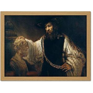 Fine Art Prints Rembrandt Aristotle With A Bust Of Homer Cropped Large Framed Art Print Poster Wall Decor 18x24 Fine Art Prints Rembrandt Aristotle With A Bust Of Homer Cropped Large Framed Art Print Poster Wall Decor 18x24