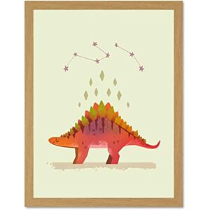 Wee Blue Coo Dinosaur Stegosaurus Wall Large Framed Art Print Poster Wall Decor 18x24 inch Wee Blue Coo Dinosaur Stegosaurus Wall Large Framed Art Print Poster Wall Decor 18x24 inch