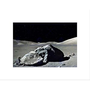 Wee Blue Coo Photograph Rock Moon Landing Apollo 17 Space Astronaut Framed Art Print B12X9972 Wee Blue Coo Photograph Rock Moon Landing Apollo 17 Space Astronaut Framed Art Print B12X9972