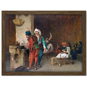 Fine Art Prints Gerome Cafe House Cairo Dancing Painting Large Framed Art Print Poster Wall Decor 18x24 in Fine Art Prints Gerome Cafe House Cairo Dancing Painting Large Framed Art Print Poster Wall Decor 18x24 in