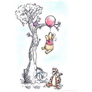 Komar Disney Wall Picture Winnie the Pooh Hang On Children's Room, Baby Room, Decoration, Art Print, Size 30 x 40 cm (Width x Height), Without Frame, WB059-30 x 40 cm, Colourful Komar Disney Wall Picture Winnie the Pooh Hang On Children's Room, Baby Room, Decoration, Art Print, Size 30 x 40 cm (Width x Height), Without Frame, WB059-30 x 40 cm, Colourful