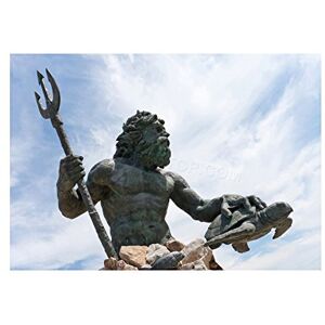 Wee Blue Coo Photo Landmark Statue Neptune Trident Turtle Virginia Beach Wall Art Print Wee Blue Coo Photo Landmark Statue Neptune Trident Turtle Virginia Beach Wall Art Print