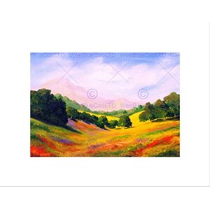 Wee Blue Coo PAINTING LANDSCAPE MOUNTAIN FOREST VALLEY TREE FRAMED ART PRINT MOUNT B12X13630 Wee Blue Coo PAINTING LANDSCAPE MOUNTAIN FOREST VALLEY TREE FRAMED ART PRINT MOUNT B12X13630