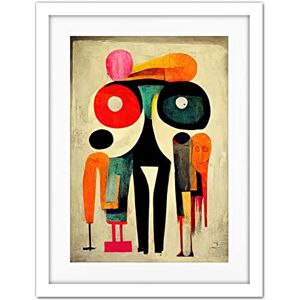 Doppelganger33 LTD Abstract Colourful Pop Art People Artwork Framed Wall Art Print 18X24 Inch Doppelganger33 LTD Abstract Colourful Pop Art People Artwork Framed Wall Art Print 18X24 Inch