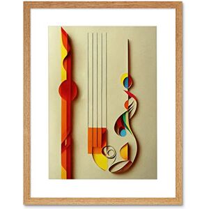 Wee Blue Coo Kandinsky Inspired Abstract Musical Symbol Clefs Music Yellow Turquoise Orange Artwork Framed Wall Art Print 12X16 Inch Wee Blue Coo Kandinsky Inspired Abstract Musical Symbol Clefs Music Yellow Turquoise Orange Artwork Framed Wall Art Print 12X16 Inch