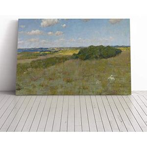 Big Box Art William Merritt Chase Sunlight and Shadow Shinnecock Hills Canvas Print Gallery Wrapped 30mm Frame Wall Art 20x14 inches Ready to Hang Modern Landscape Picture Living Room Lounge Office Big Box Art William Merritt Chase Sunlight and Shadow Shinnecock Hills Canvas Print Gallery Wrapped 30mm Frame Wall Art 20x14 inches Ready to Hang Modern Landscape Picture Living Room Lounge Office