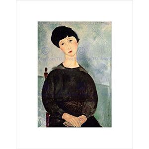 Wee Blue Coo Amedeo Modigliani Young Girl Old Master Wall Art Print Wee Blue Coo Amedeo Modigliani Young Girl Old Master Wall Art Print