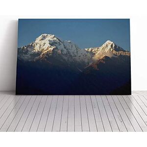 Big Box Art Canvas Print Wall Art Landscape Annapurna Mountain Mounted and Stretched Box Frame Picture Home Decor for Kitchen, Living, Dining Room, Bedroom, Hallway, Multi-Colour, 24x16 Inch Big Box Art Canvas Print Wall Art Landscape Annapurna Mountain Mounted and Stretched Box Frame Picture Home Decor for Kitchen, Living, Dining Room, Bedroom, Hallway, Multi-Colour, 24x16 Inch