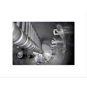 Wee Blue Coo Black White Y Big Atom Smasher Science Physic Wall Art Print Wee Blue Coo Black White Y Big Atom Smasher Science Physic Wall Art Print