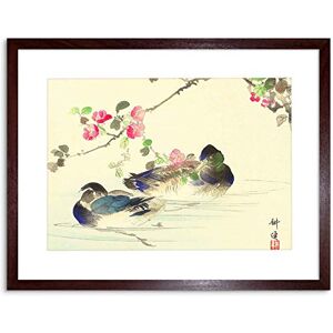 Wee Blue Coo PAINTING JAPAN ABSTRACT MALLARD DUCK BIRD KOGYO FRAMED PRINT F97X4213 Wee Blue Coo PAINTING JAPAN ABSTRACT MALLARD DUCK BIRD KOGYO FRAMED PRINT F97X4213