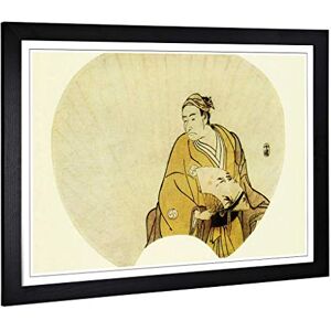Big Box Art Framed Print of Katsuwaka Shunso Vintage Japanese Oriental (2) Design Wall Art Picture Home Decor for Kitchen, Living Room, Bedroom, Office, Black, A2 / 24.5x18 Inch / 62x45cm Big Box Art Framed Print of Katsuwaka Shunso Vintage Japanese Oriental (2) Design Wall Art Picture Home Decor for Kitchen, Living Room, Bedroom, Office, Black, A2 / 24.5x18 Inch / 62x45cm